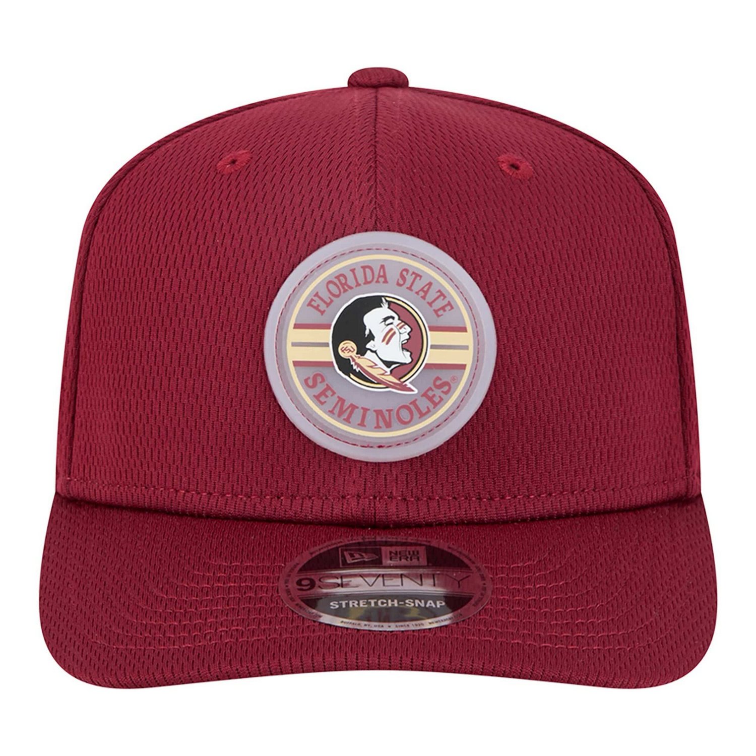 New Era Florida State Seminoles Patched 9SEVENTY Stretch-Snap Adjustable Hat - view number 2