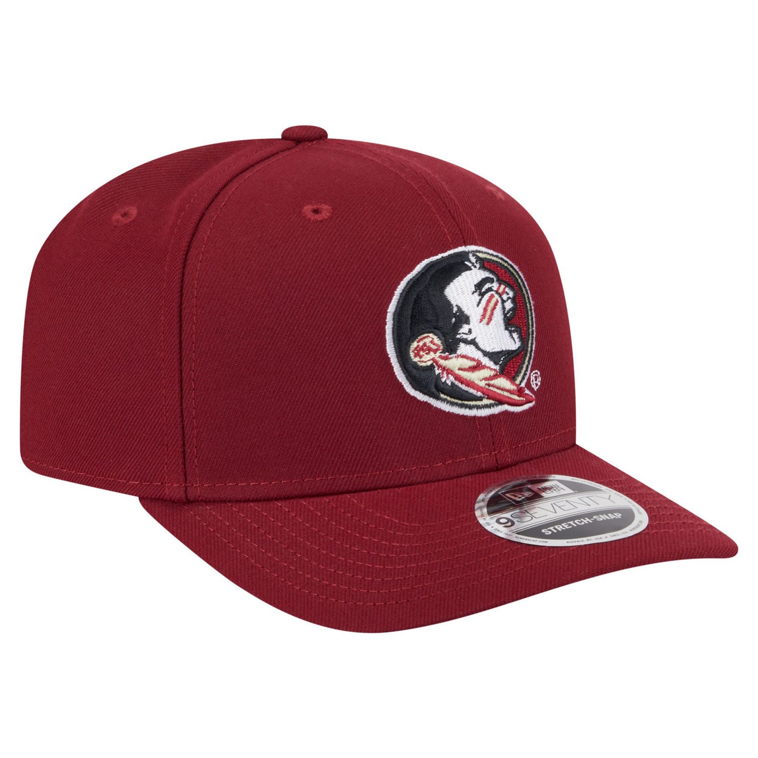 New Era Florida State Seminoles Team Collective 9SEVENTY Stretch-Snap Adjustable Hat - view number 3