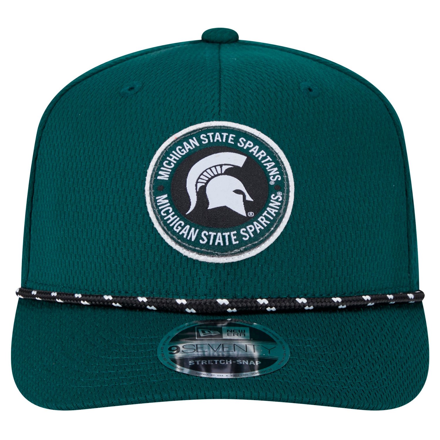 New Era Forest Michigan State Spartans COOLERA 9SEVENTY Rope Stretch-Snap Hat
