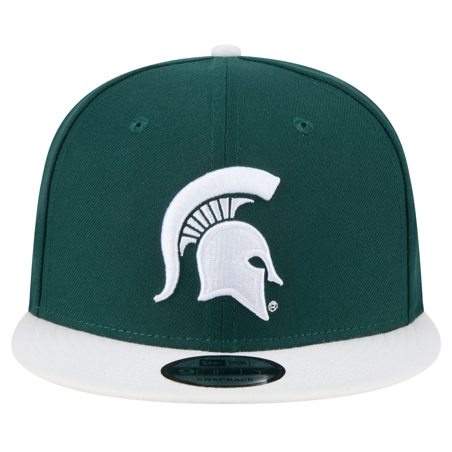 New Era Forest Michigan State Spartans Two-Tone 9FIFTY Snapback Hat