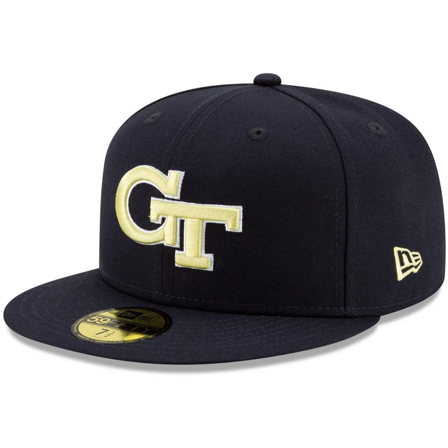 New Era Georgia Tech Yellow Jackets Primary Team Logo Basic 59FIFTY Fitted Hat