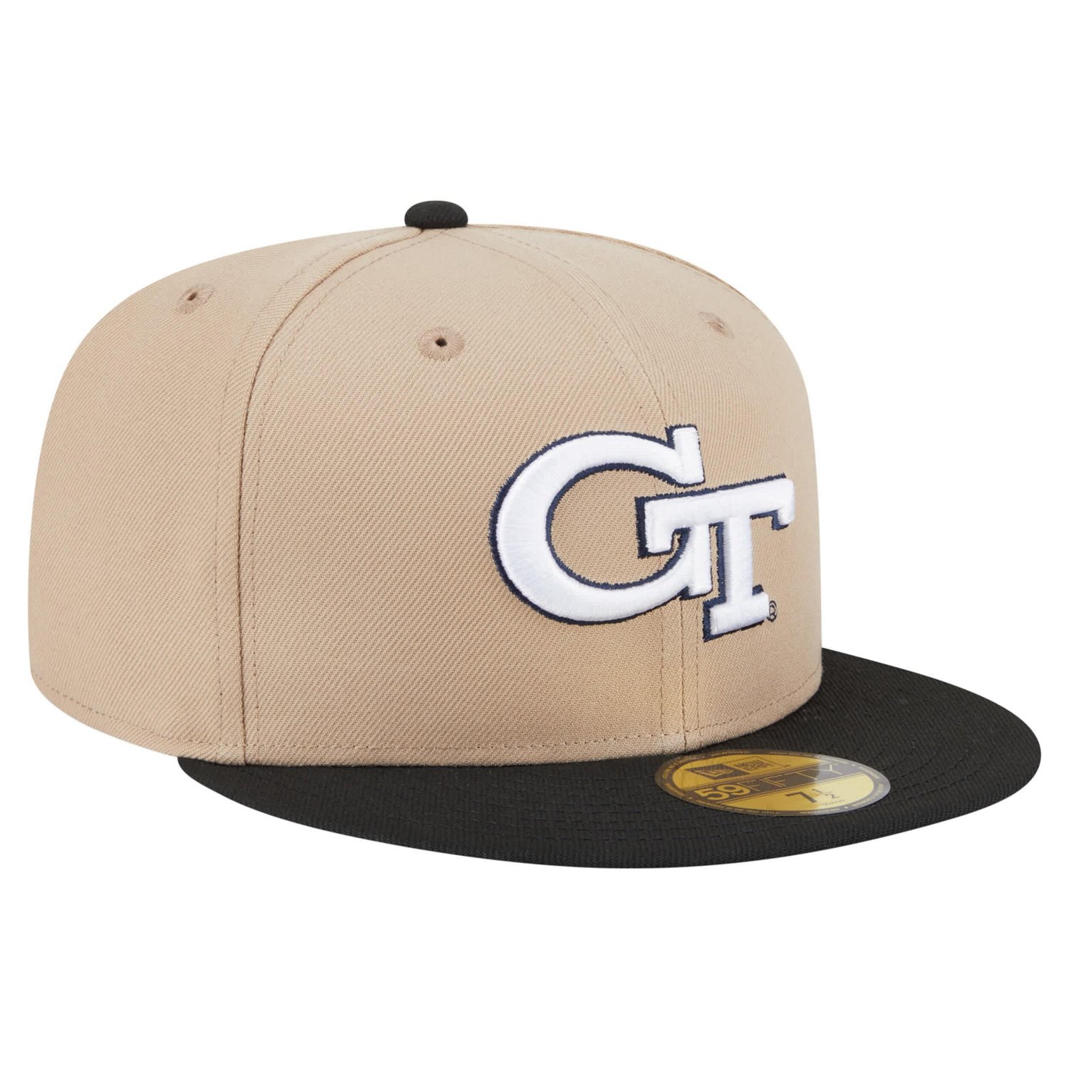 New Era Georgia Tech Yellow Jackets Two-Tone 59FIFTY Fitted Hat - view number 3