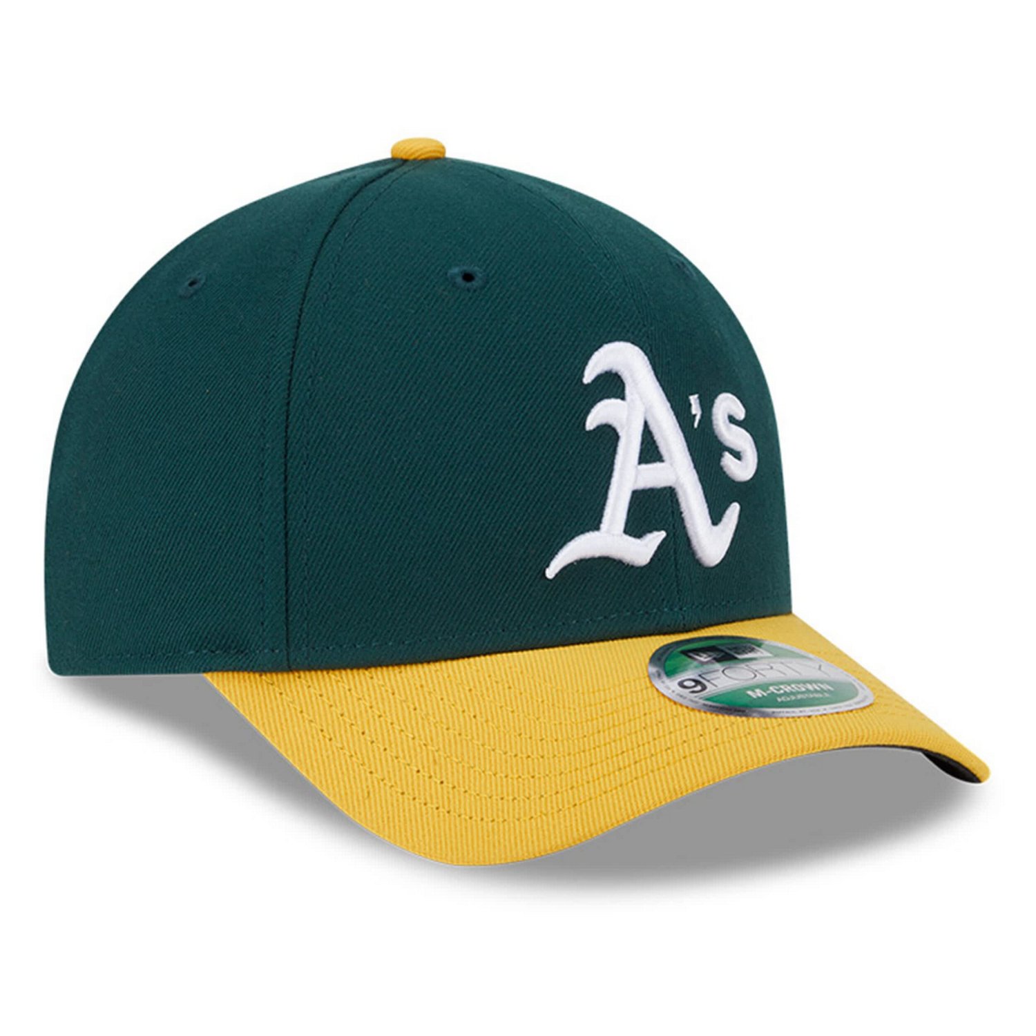 New Era Gold Athletics Player Replica 9FORTY Adjustable Hat - view number 3
