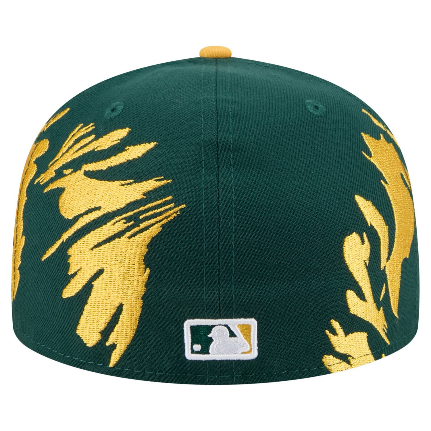 New Era Gold Athletics Retro Pattern 59FIFTY Fitted Hat - view number 4
