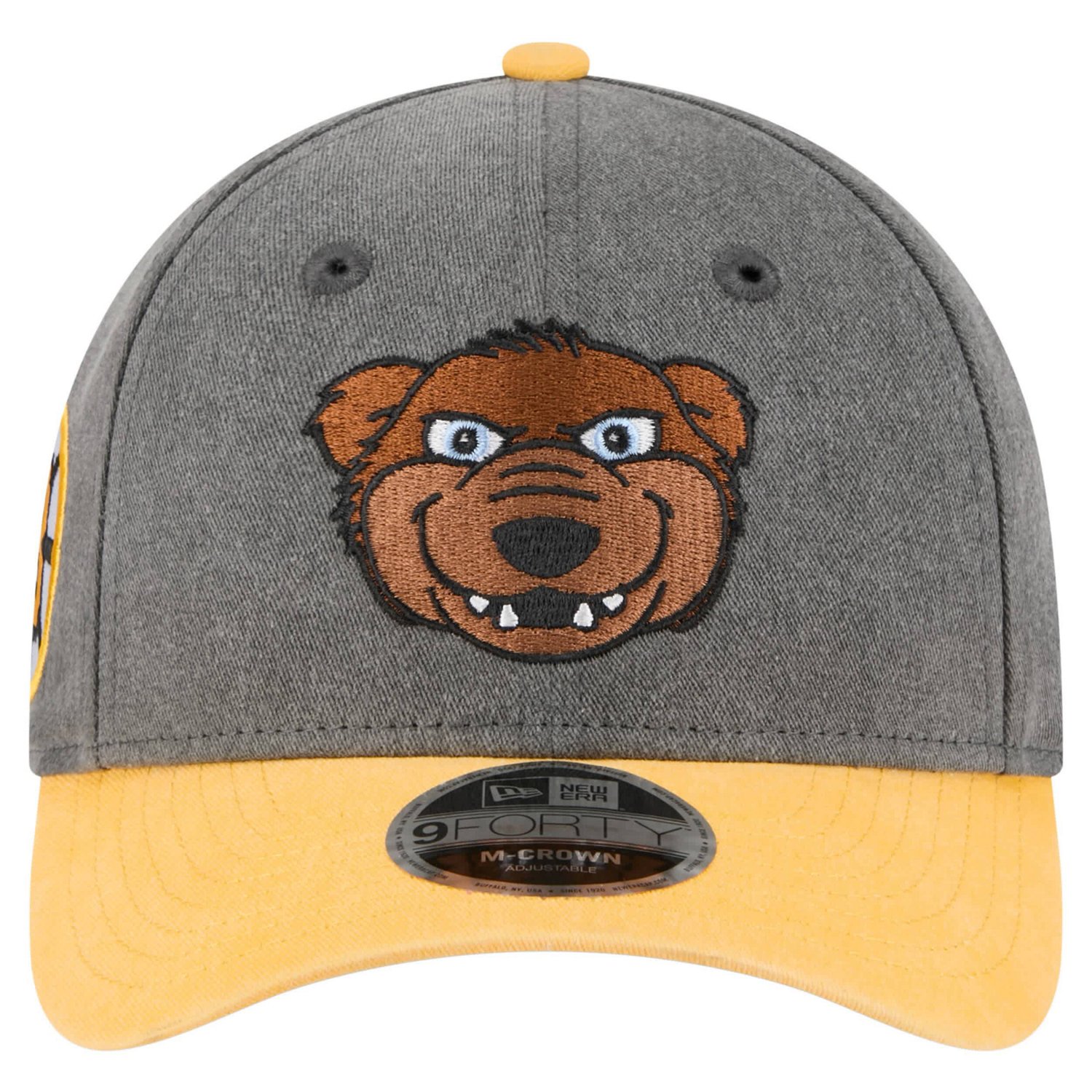 New Era Gold Boston Bruins Mascot 2-Tone 9FORTY Adjustable Hat - view number 2