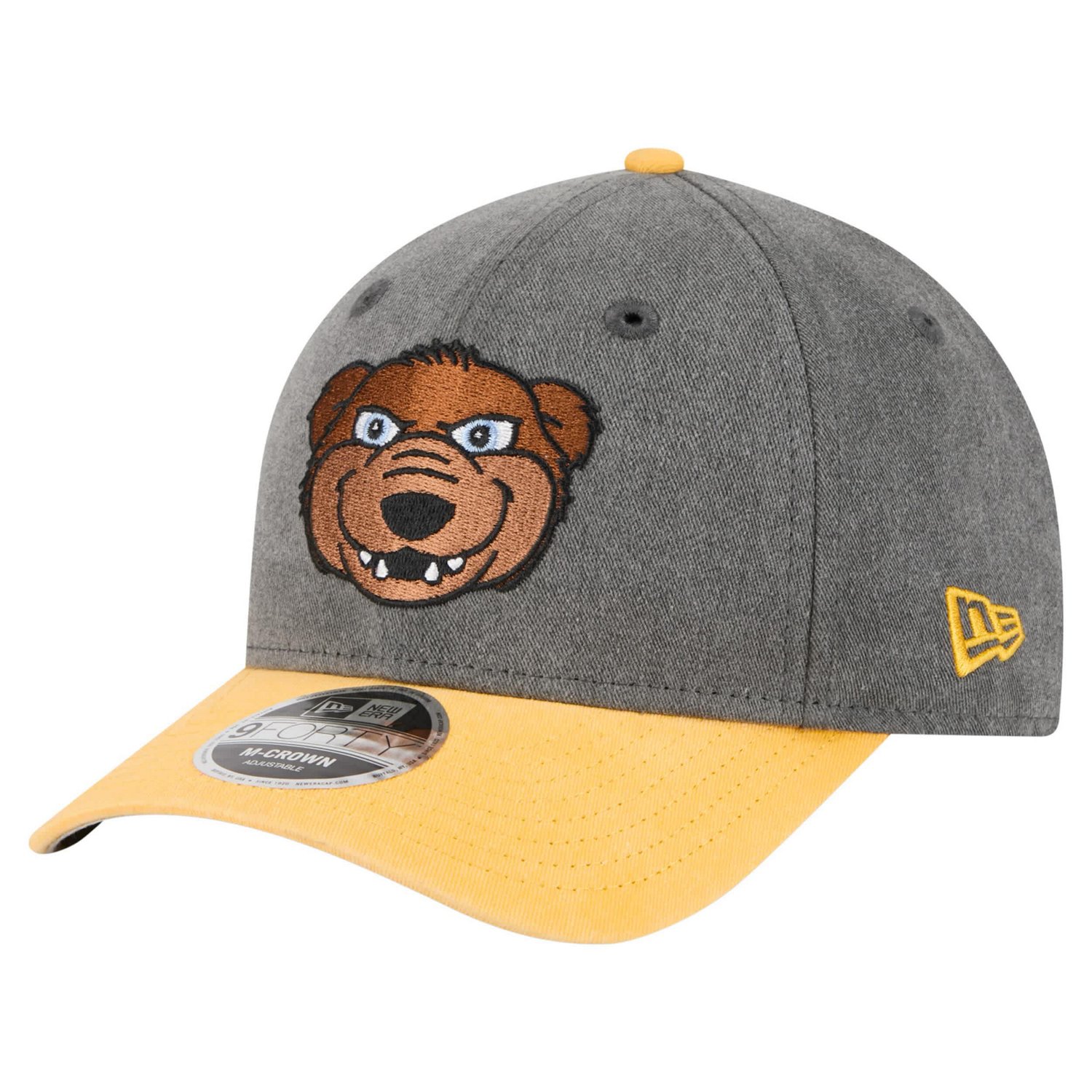 New Era Gold Boston Bruins Mascot 2-Tone 9FORTY Adjustable Hat - view number 3