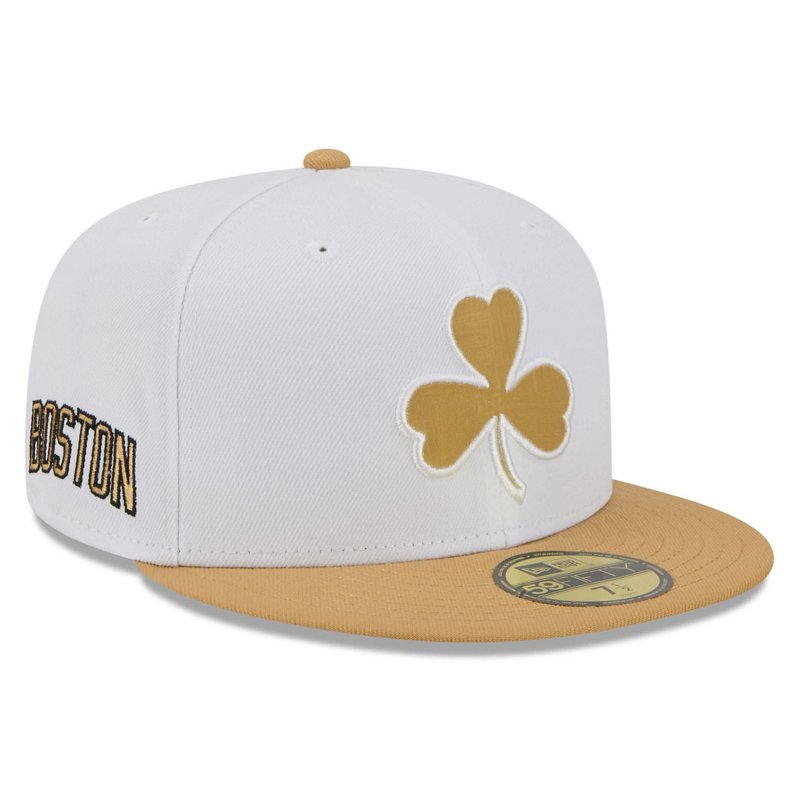 New Era Gold Boston… - image