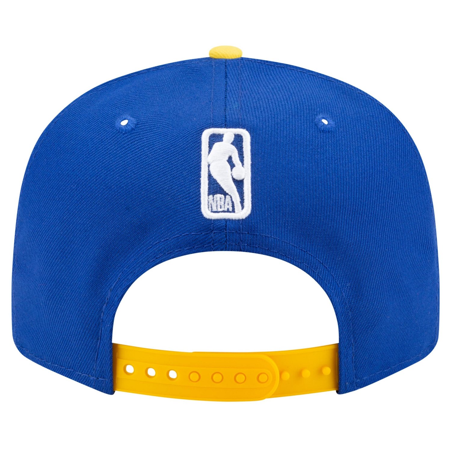 New Era Gold Golden State Warriors Official Team Color 2Tone 9FIFTY Snapback Hat - view number 4