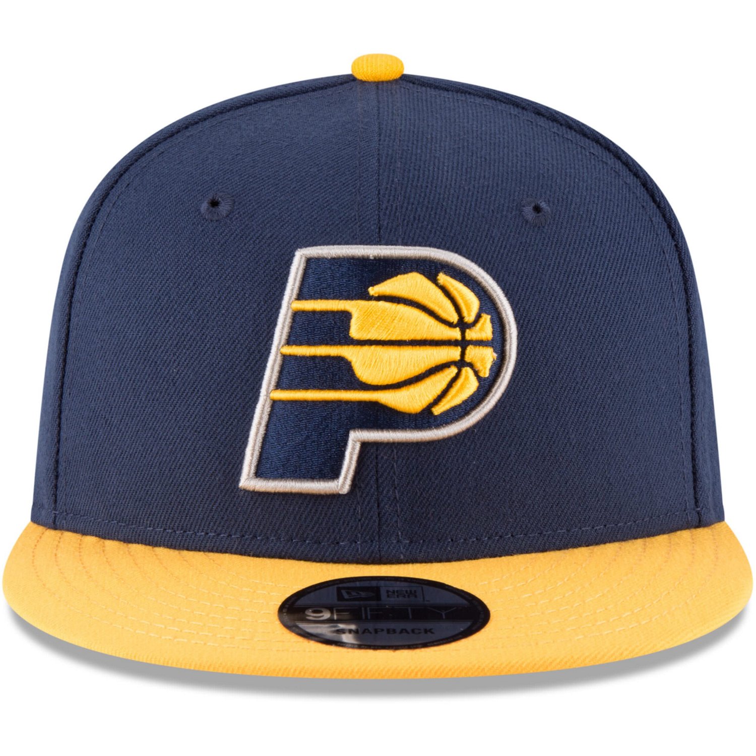 New Era Gold Indiana Pacers Two-Tone 9FIFTY Adjustable Hat - view number 2