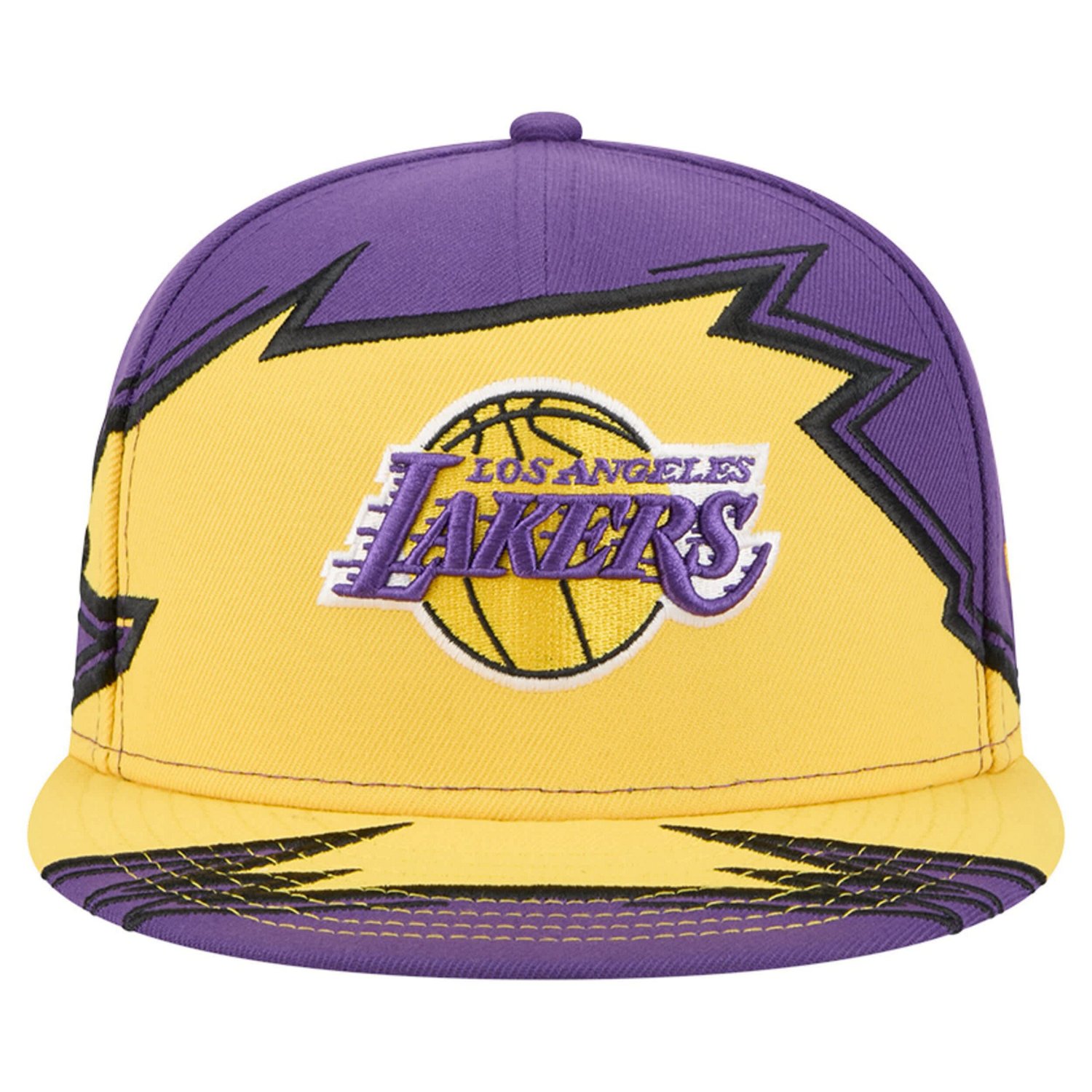New Era Gold Los Angeles Lakers Break 59FIFTY Fitted Hat - view number 2