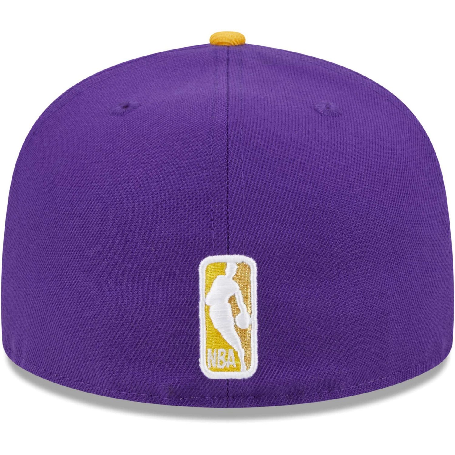 New Era Gold Los Angeles Lakers Gameday Gold Pop Stars 59FIFTY Fitted Hat - view number 4