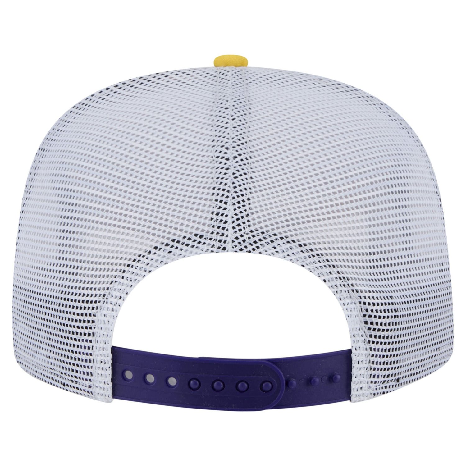 New Era Gold Los Angeles Lakers Throwback Dye Golfer Snapback Hat - view number 4