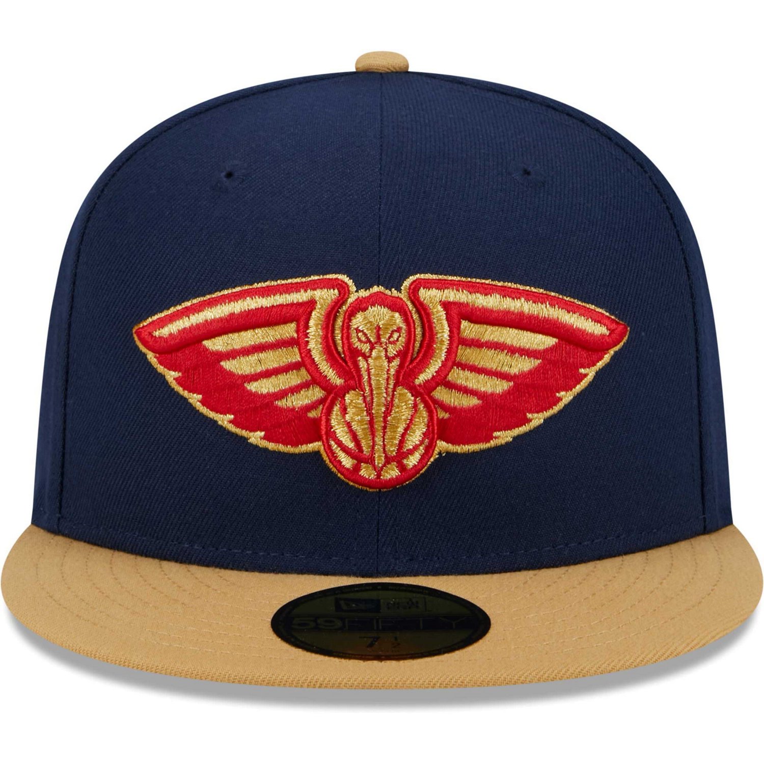 New Era /Gold New Orleans Pelicans Gameday Gold Pop Stars 59FIFTY Fitted Hat                                                     - view number 2