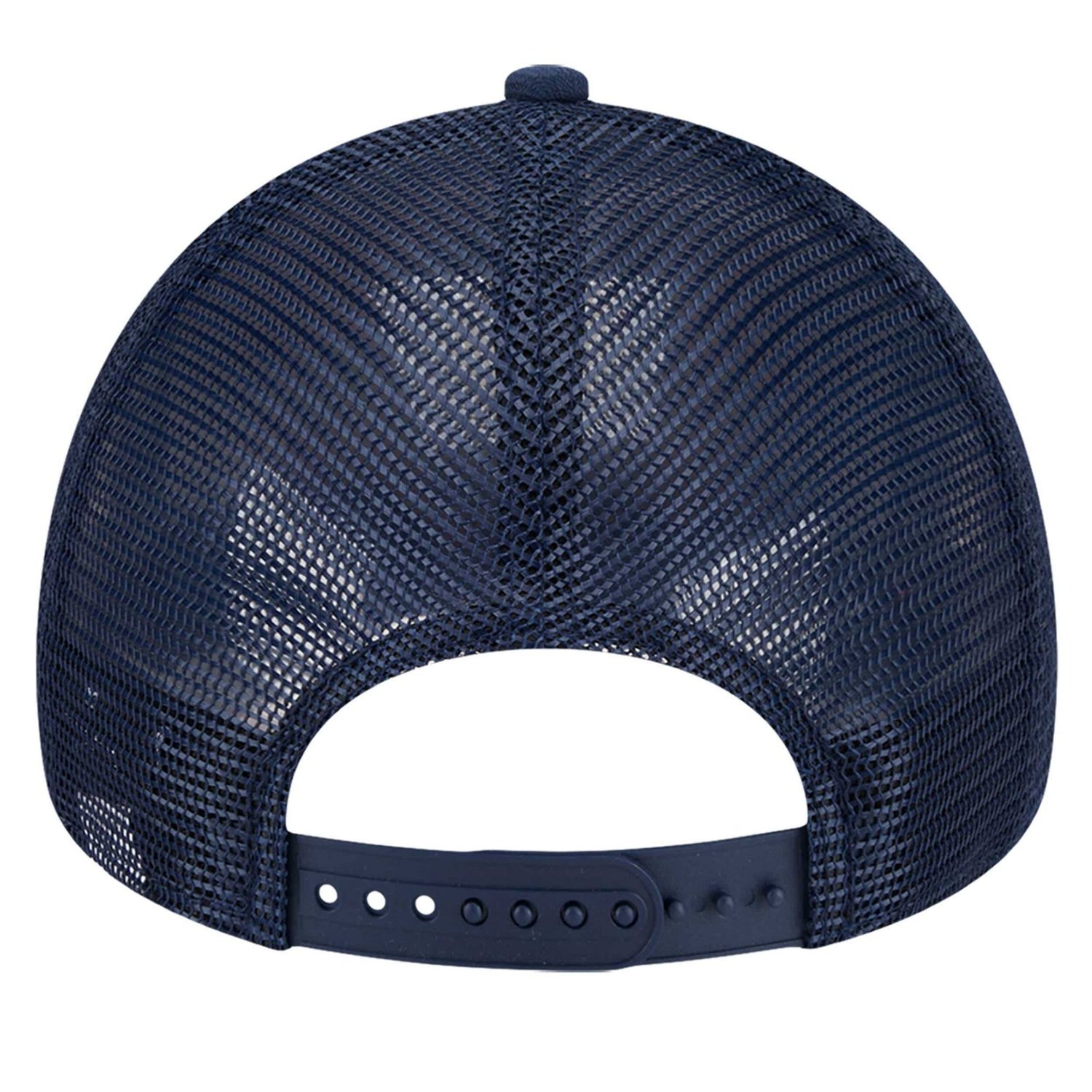 New Era Gold New Orleans Pelicans Tip Off A-Frame Trucker 9FORTY Adjustable Hat                                                  - view number 4