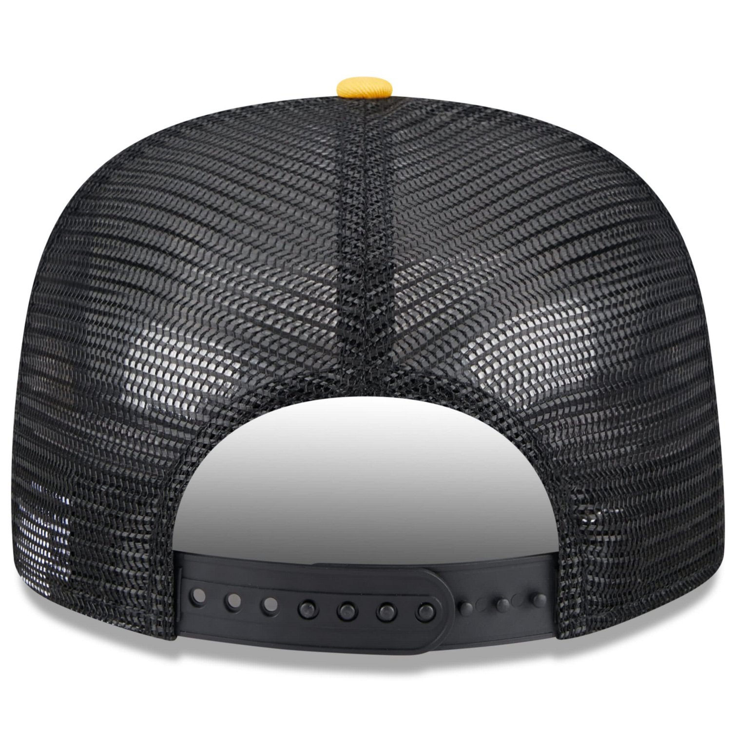New Era Gold Pittsburgh Pirates Team Foam Front A-Frame Trucker 9FIFTY Snapback Hat