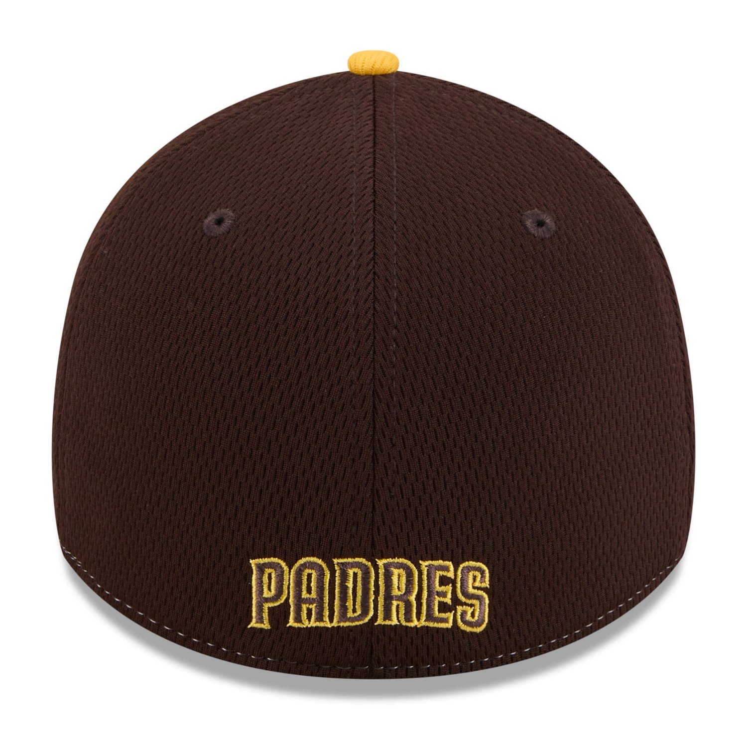 New Era Gold San Diego Padres 2025 MLB Clubhouse 39THIRTY Flex Hat - view number 4