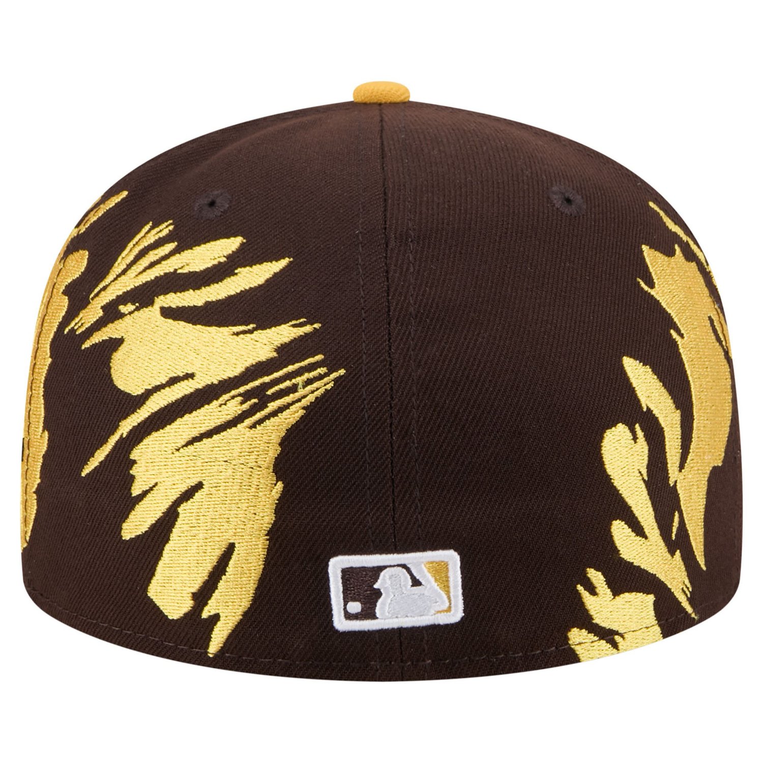 New Era Gold San Diego Padres Retro Pattern 59FIFTY Fitted Hat