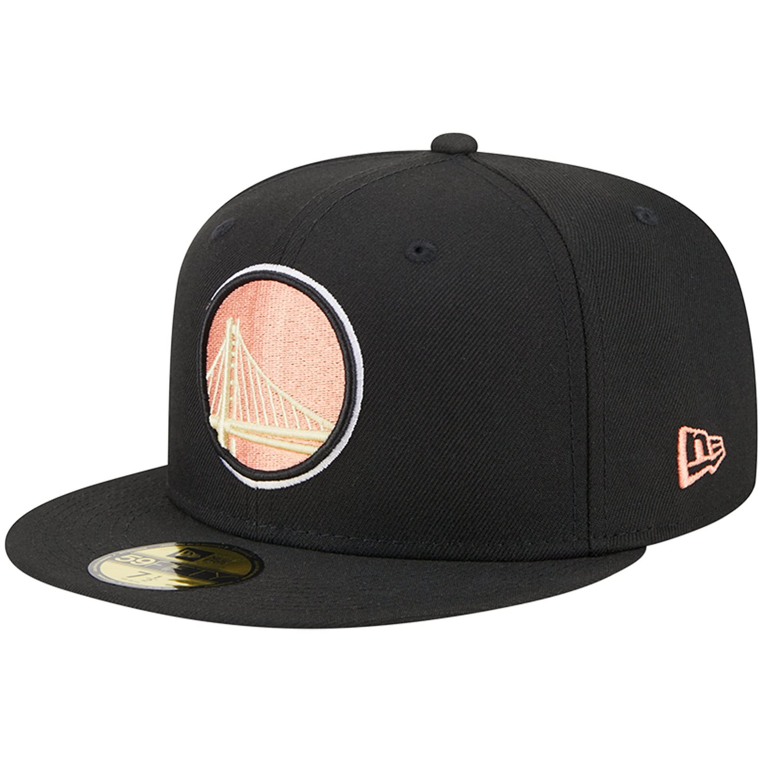 New Era Golden State Warriors Floral Side 59FIFTY Fitted Hat - view number 3