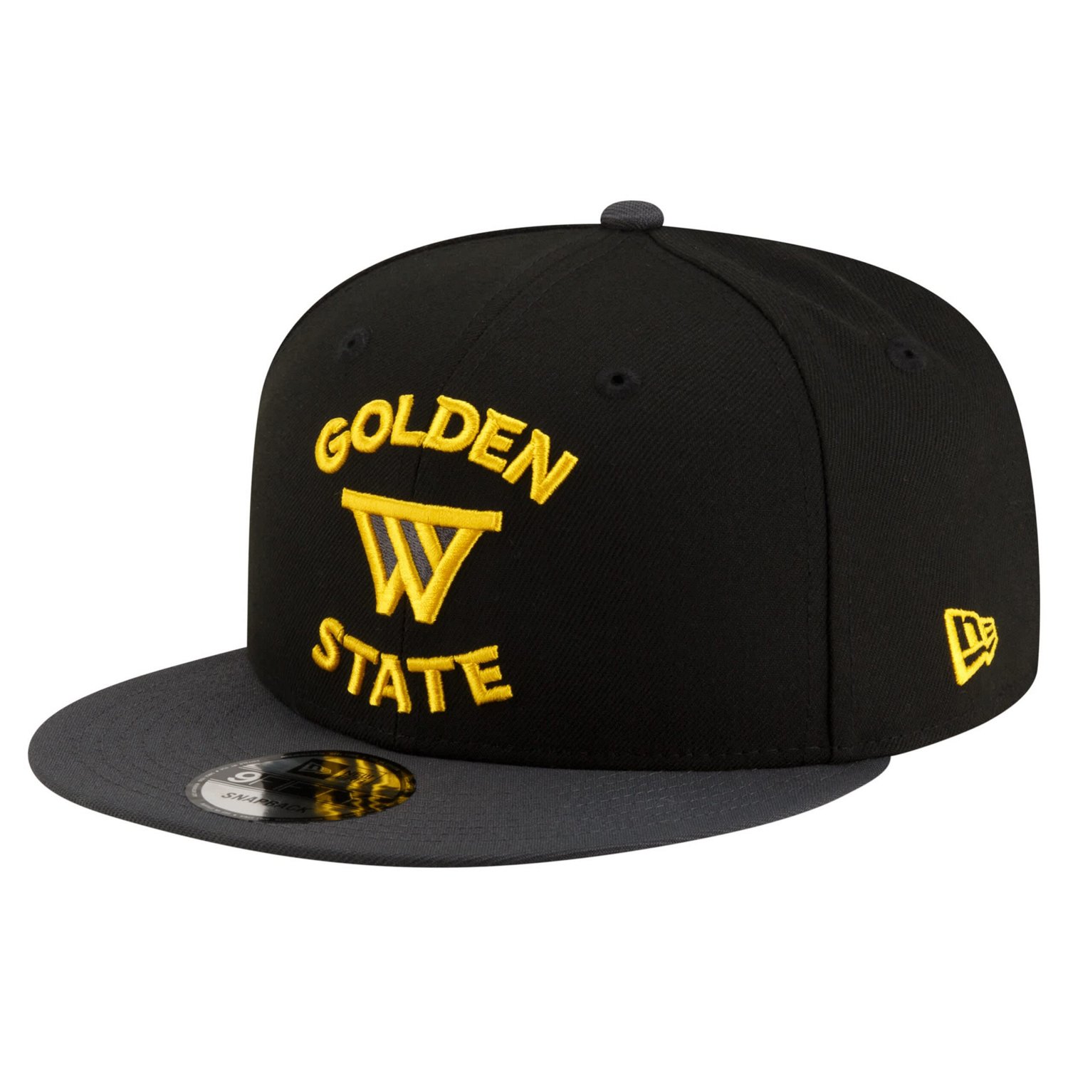 New Era Golden State Warriors Jersey Hook Statement Edition 9FIFTY Snapback Hat                                                  - view number 3