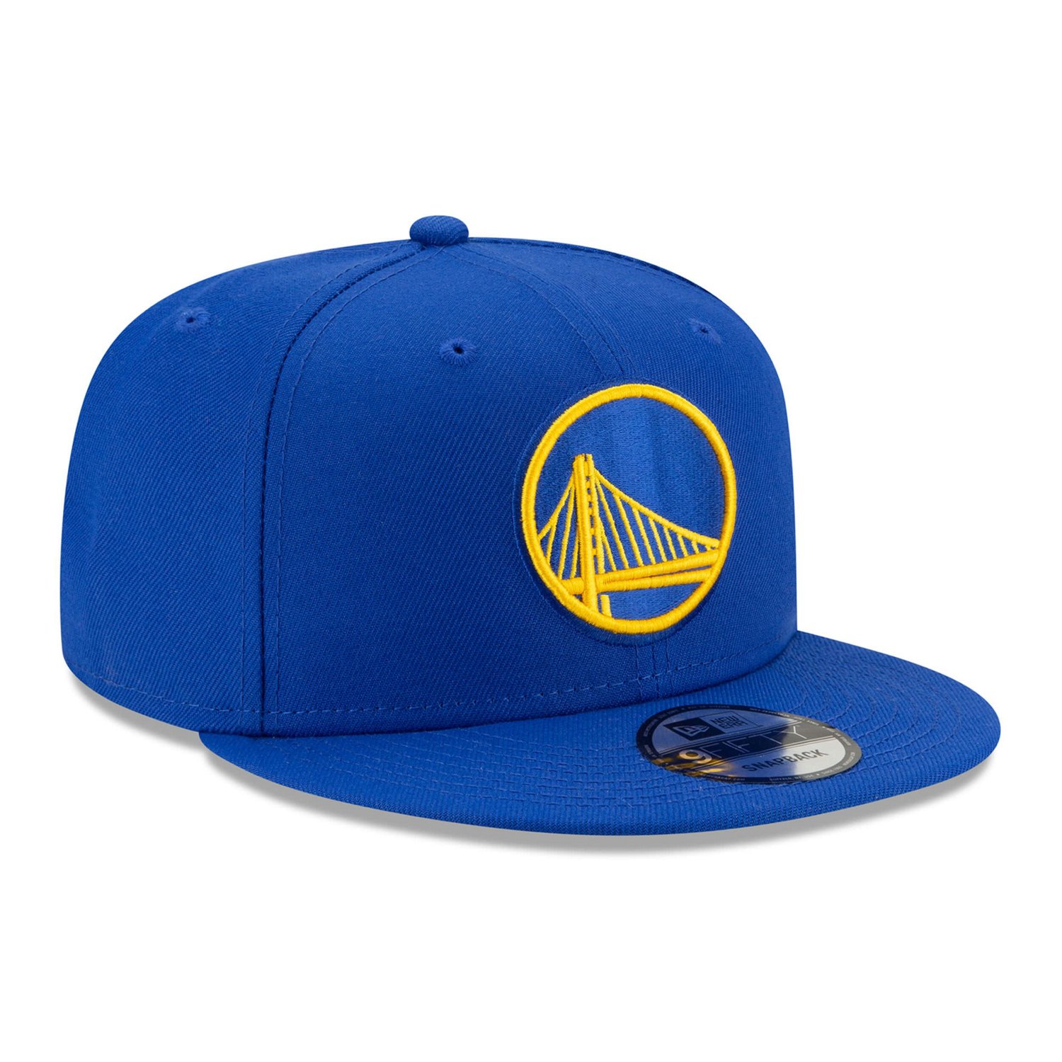 New Era Golden State Warriors Official Team Color 9FIFTY Snapback Hat - view number 3
