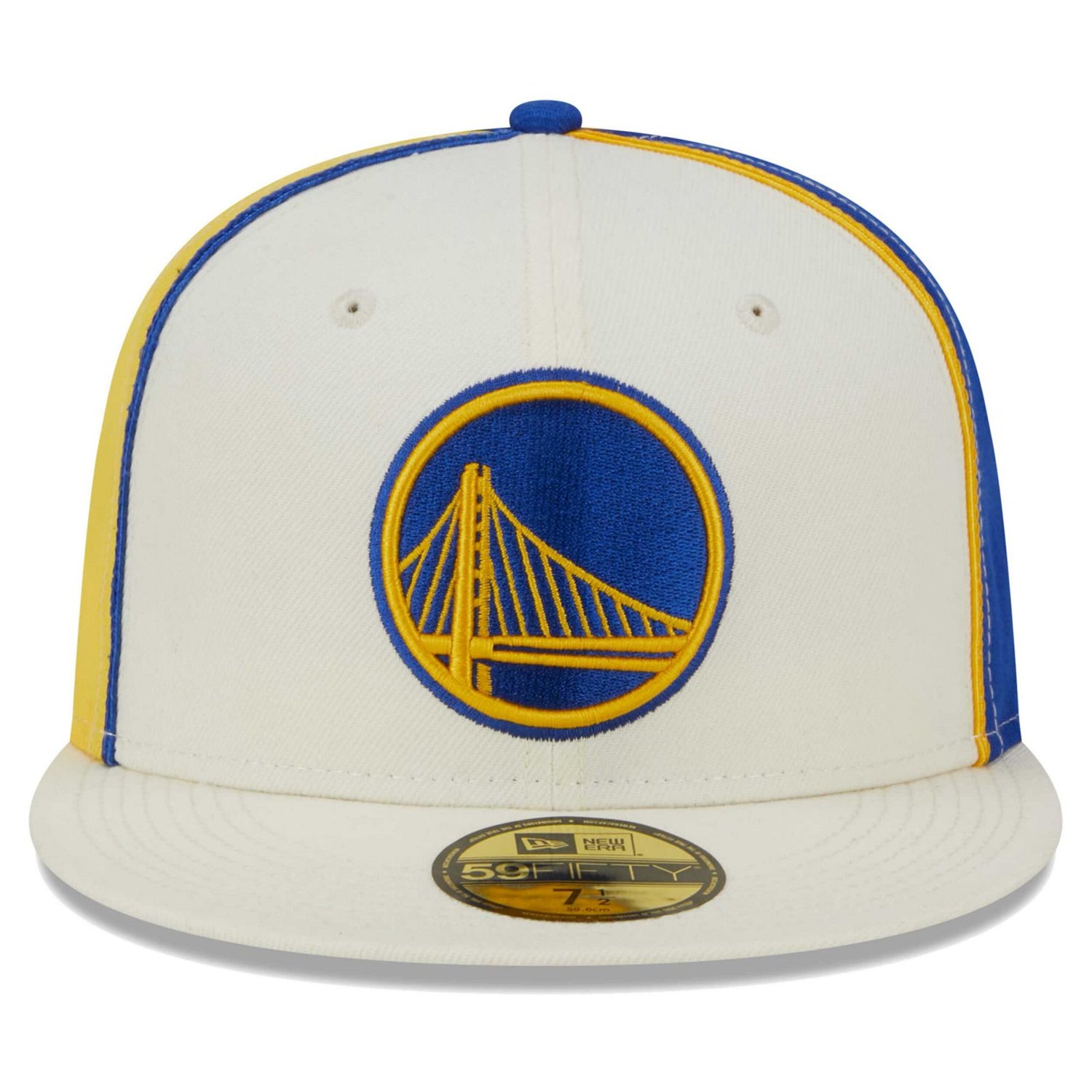 New Era Golden State Warriors Piped Pop Panel 59FIFTY Fitted Hat