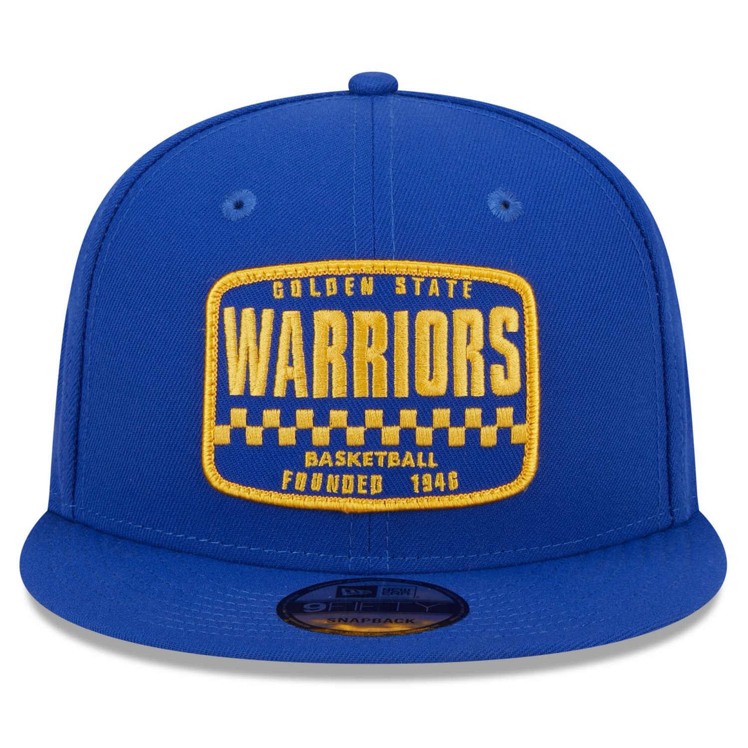 New Era Golden State Warriors Rally Drive Finish Line Patch 9FIFTY Snapback Hat