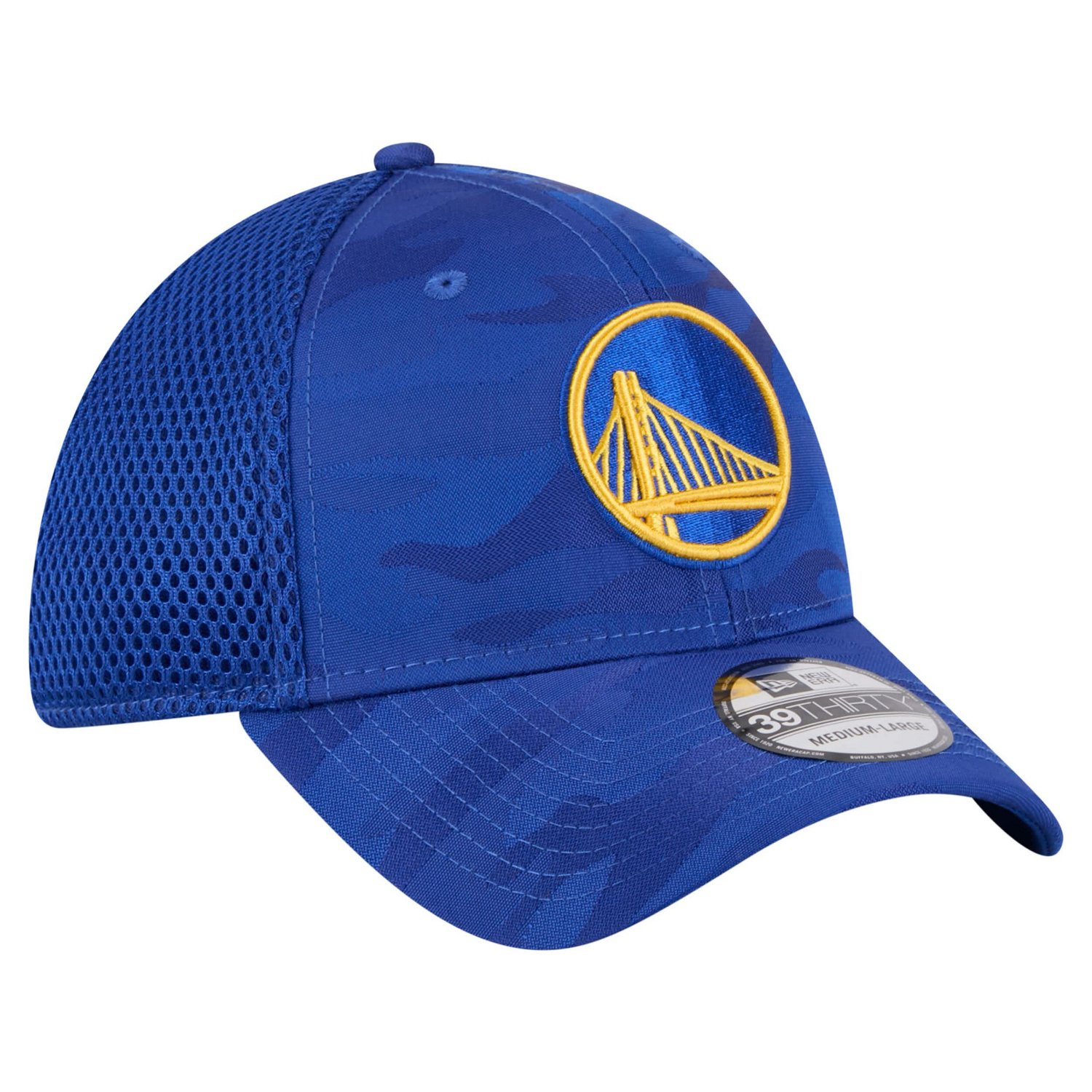 New Era Golden State Warriors Subtle Camo 39THIRTY Flex Hat - view number 3