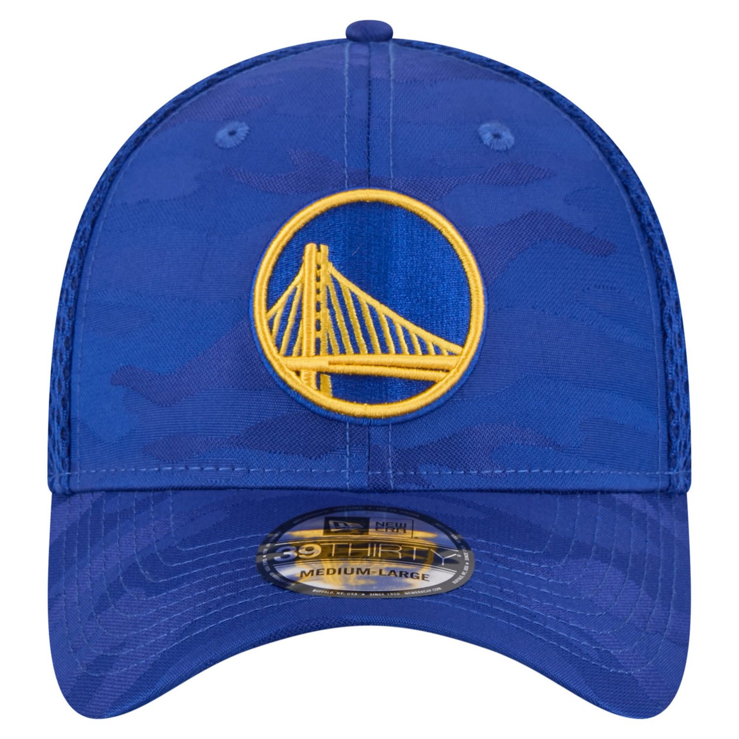 New Era Golden State Warriors Subtle Camo 39THIRTY Flex Hat - view number 2
