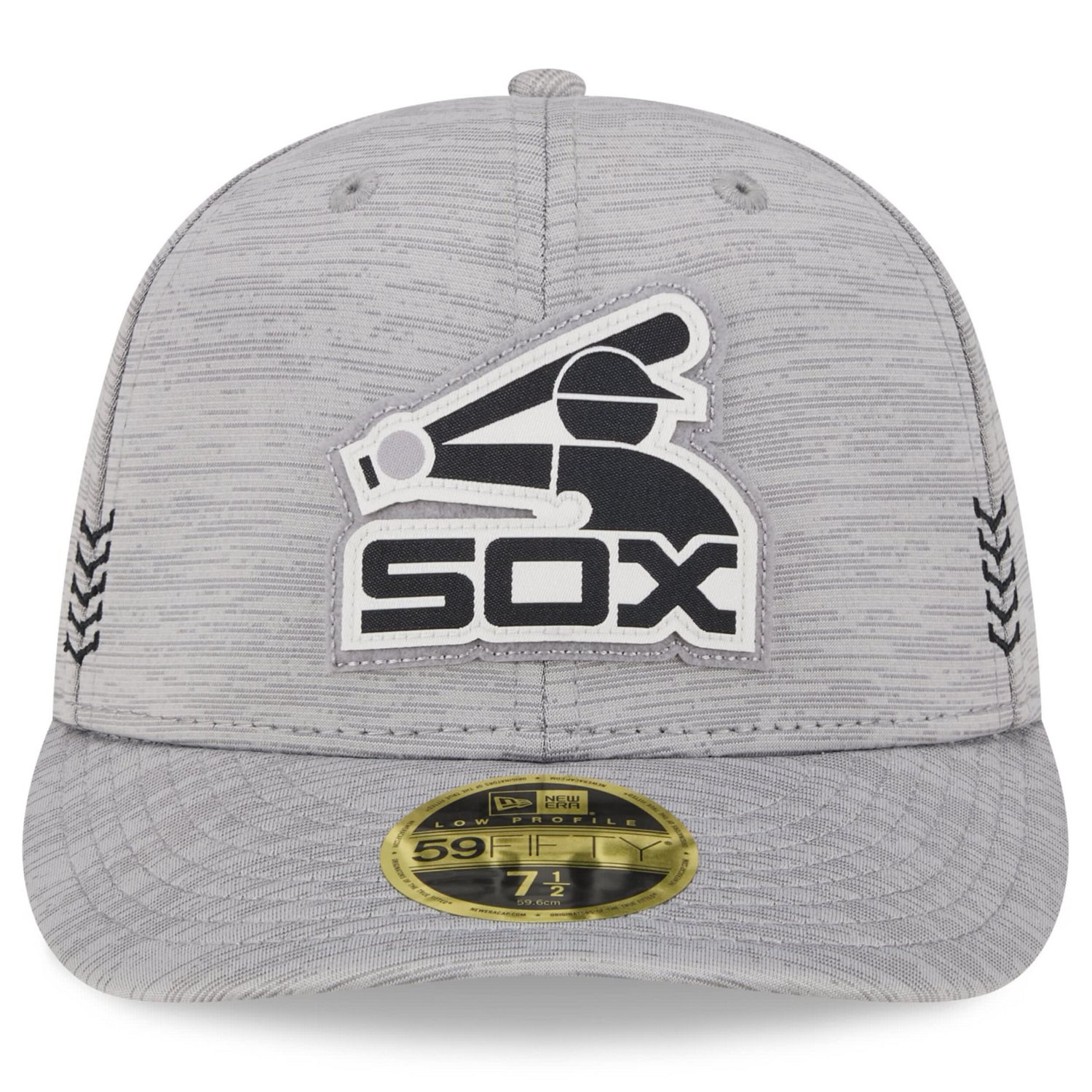 New Era Gray Chicago Sox 2024 Clubhouse Low Profile 59FIFTY Fitted Hat