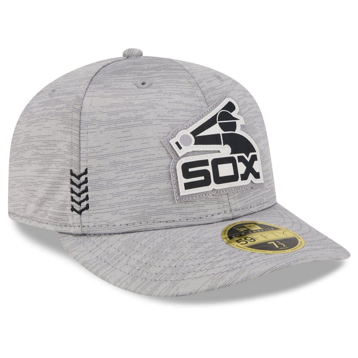 New Era Gray Chicago Sox 2024 Clubhouse Low Profile 59FIFTY Fitted Hat
