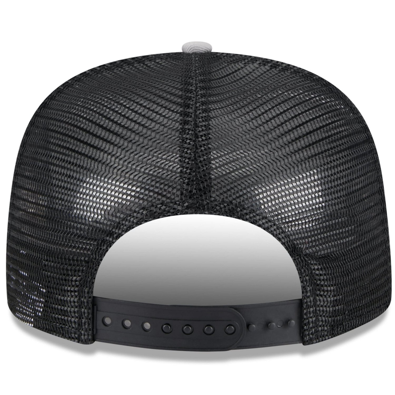 New Era Gray Chicago Sox Team Foam Front A-Frame Trucker 9FIFTY Snapback Hat