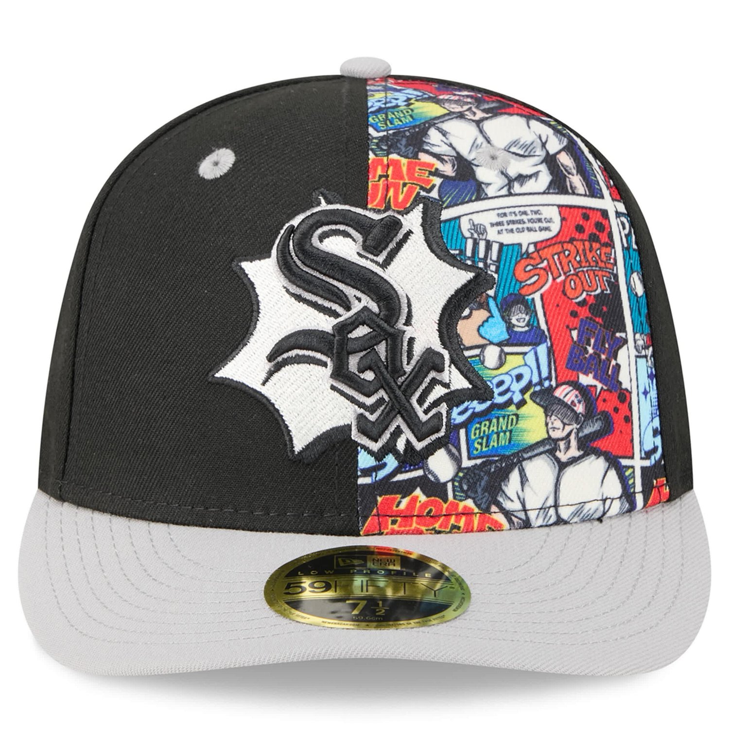 New Era Gray Chicago White Sox 2025 MLB Diamond Hero Edition Low Profile 59FIFTY Fitted Hat - view number 2