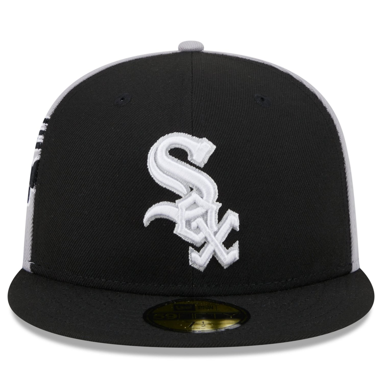 New Era /Gray Chicago White Sox Gameday Sideswipe 59FIFTY Fitted Hat