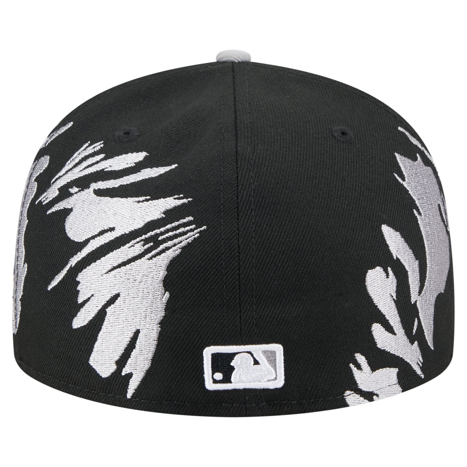 New Era Gray Chicago White Sox Retro Pattern 59FIFTY Fitted Hat