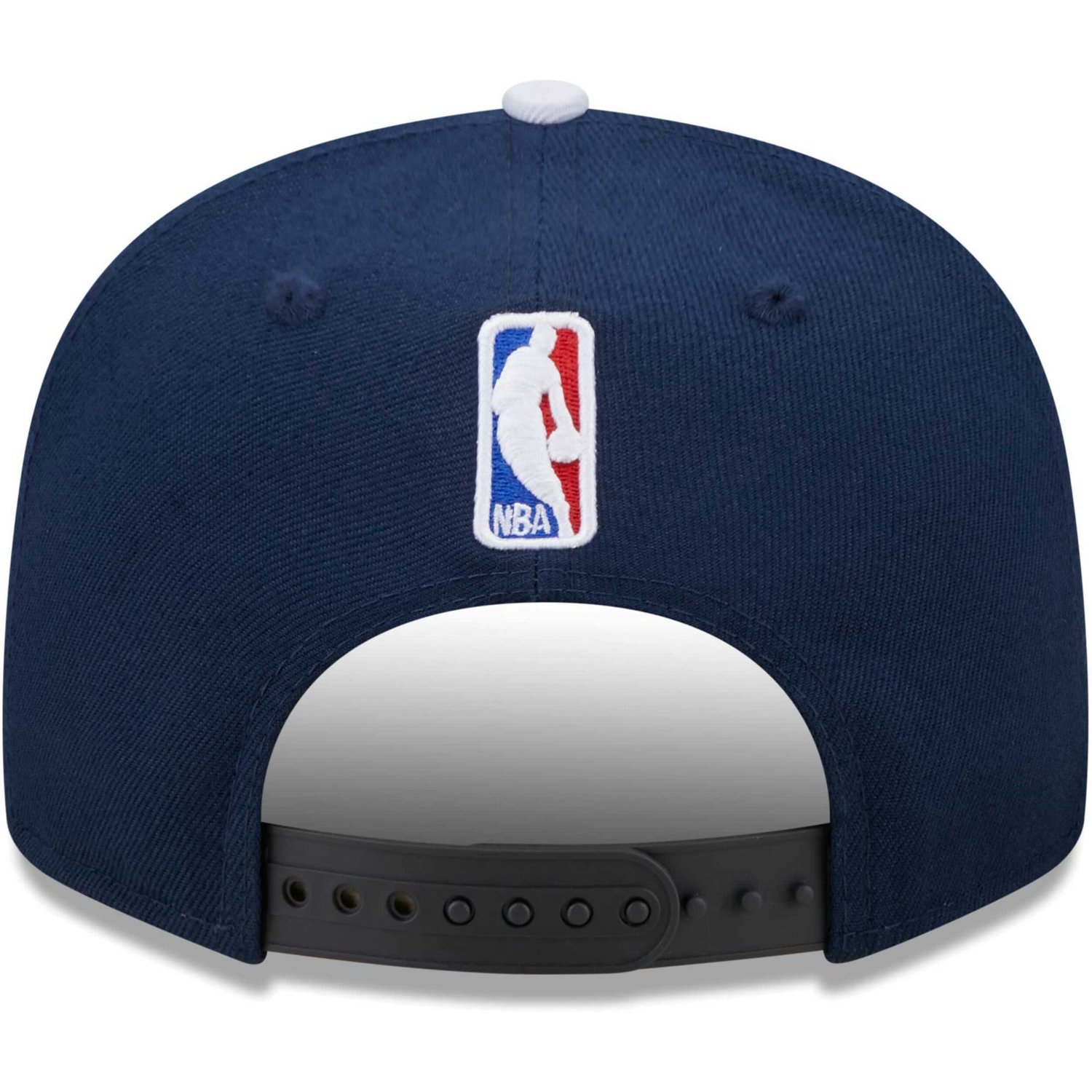 New Era Gray Dallas Mavericks Jersey Hook Statement Edition 9FIFTY Snapback Hat                                                  - view number 4