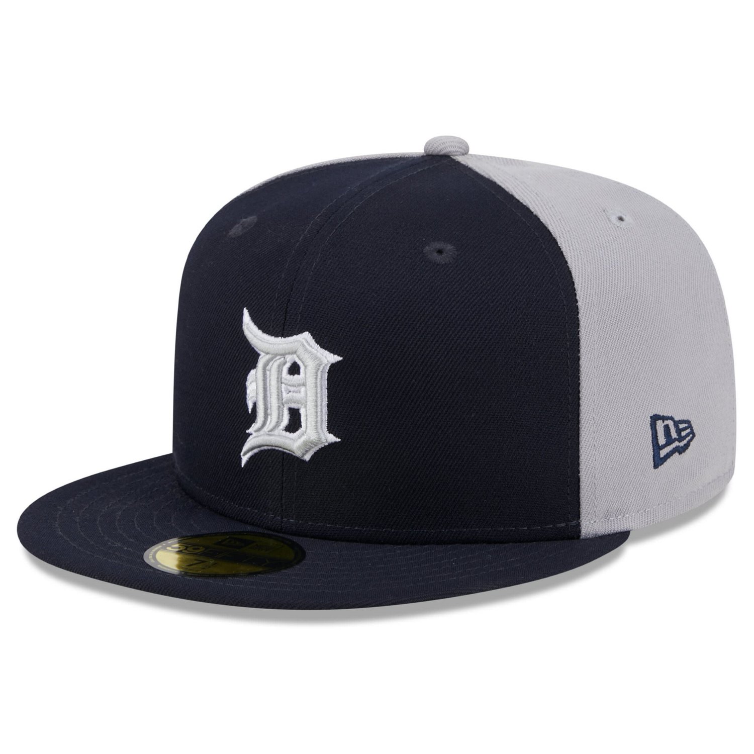 New Era Gray Detroit Tigers Gameday Sideswipe 59FIFTY Fitted Hat