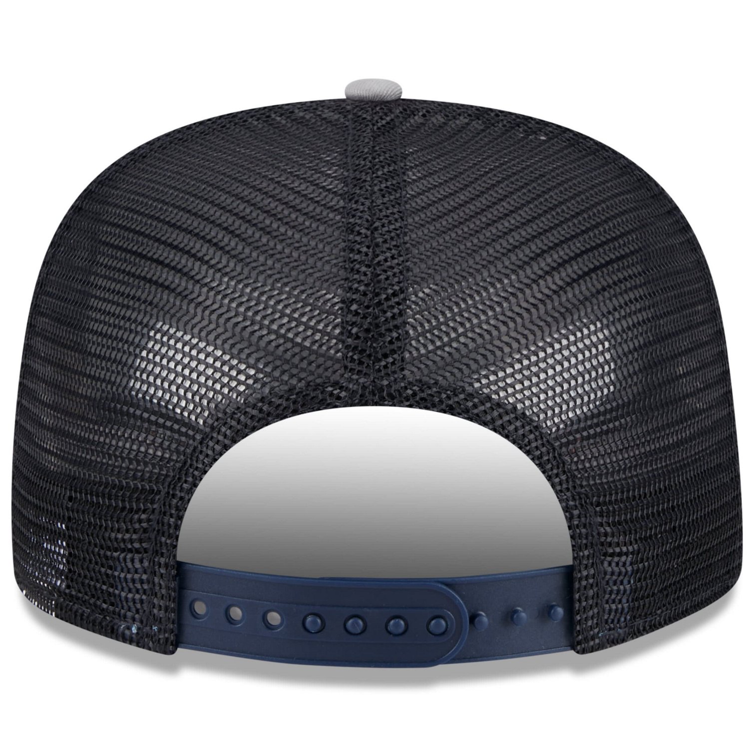 New Era Gray Detroit Tigers Team Foam Front A-Frame Trucker 9FIFTY Snapback Hat