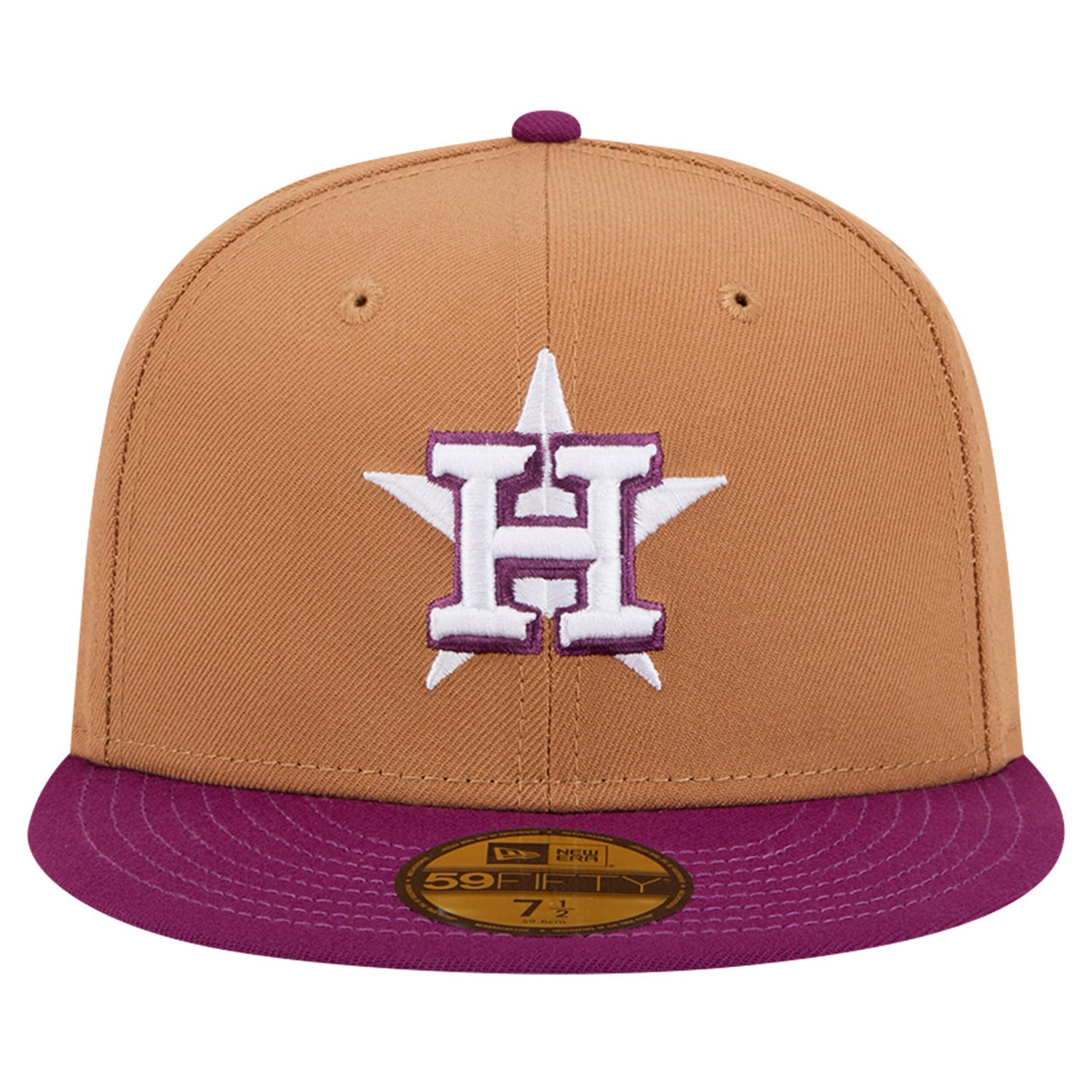 New Era /Gray Houston Astros Two-Tone Color Pack 59FIFTY Fitted Hat                                                              - view number 2