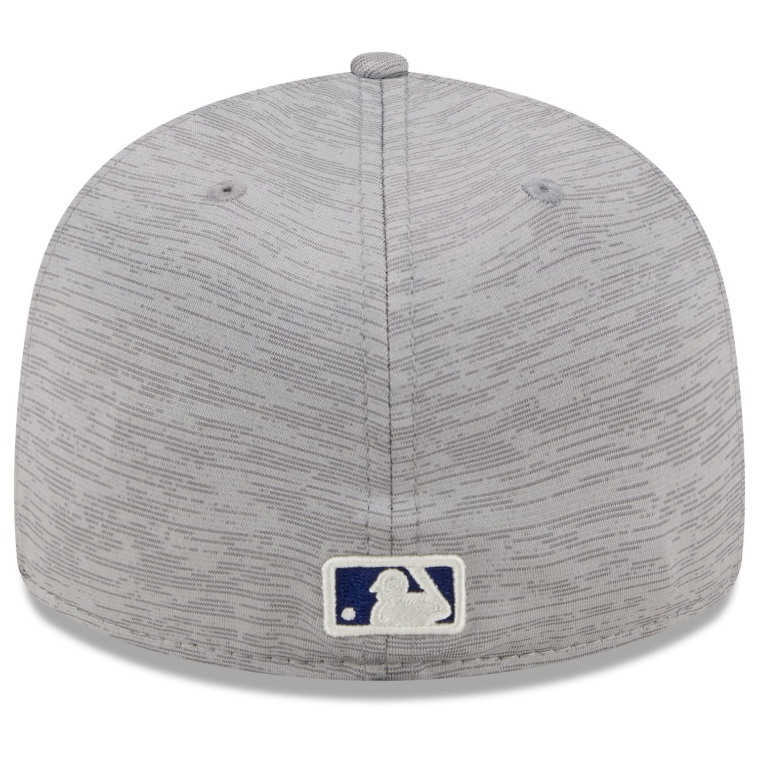 New Era Gray Los Angeles Dodgers 2024 Clubhouse Low Profile 59FIFTY Fitted Hat                                                   - view number 4