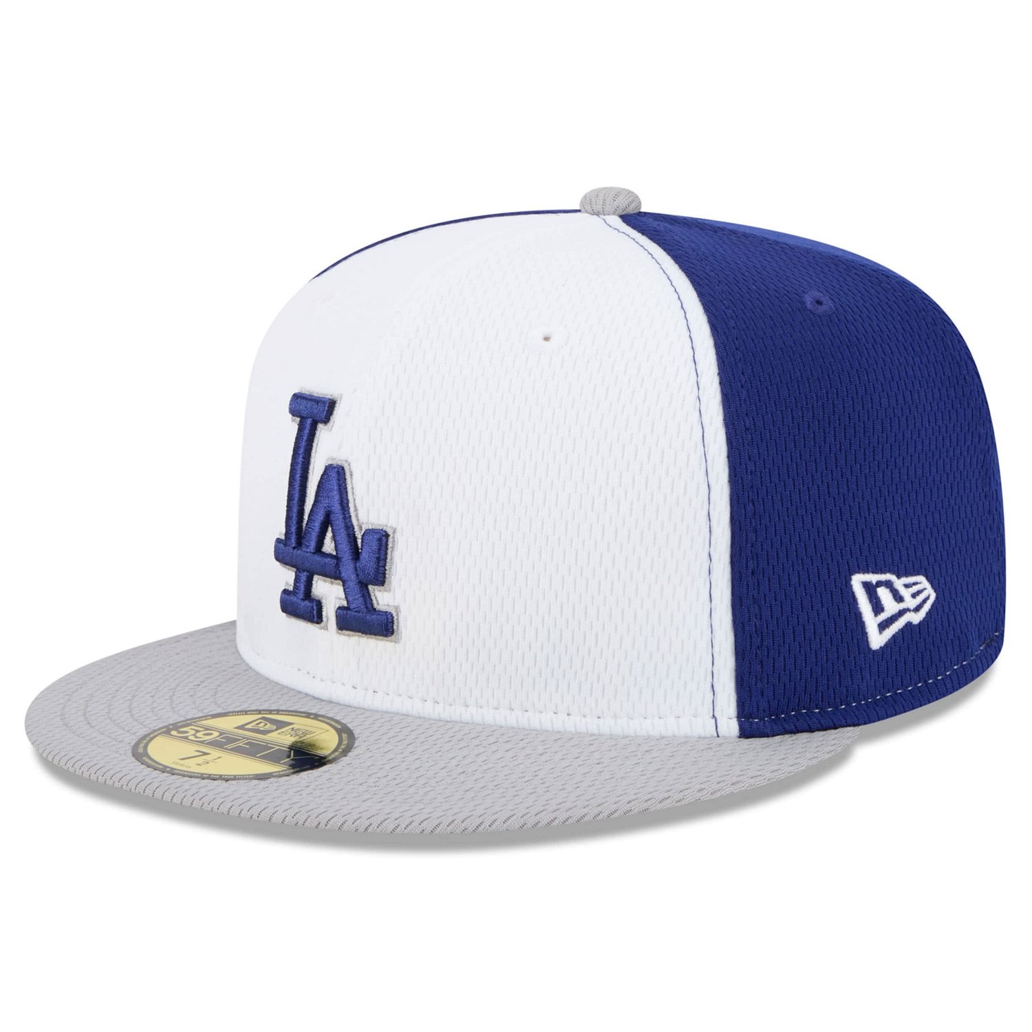 New Era Gray Los Angeles Dodgers 2025 MLB Clubhouse 59FIFTY Fitted Hat