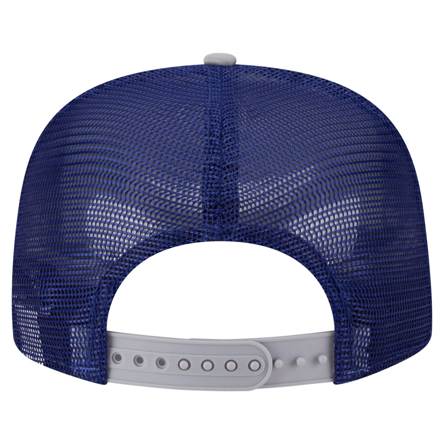 New Era Gray Los Angeles Dodgers Retro Script Trucker 9FIFTY Snapback Hat