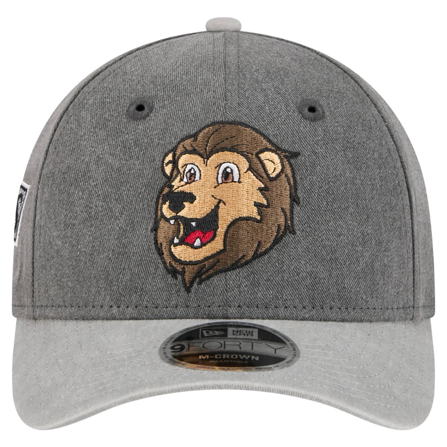 New Era Gray Los Angeles Kings Mascot 2-Tone 9FORTY Adjustable Hat - view number 2