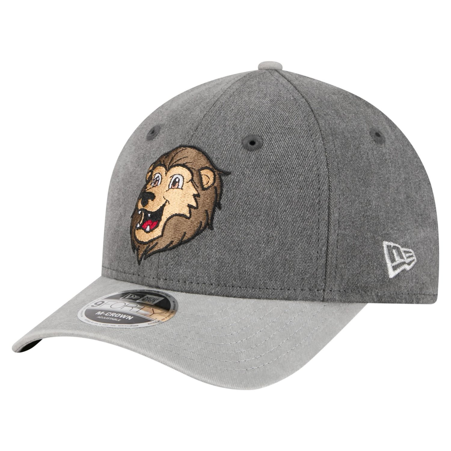 New Era Gray Los Angeles Kings Mascot 2-Tone 9FORTY Adjustable Hat - view number 3