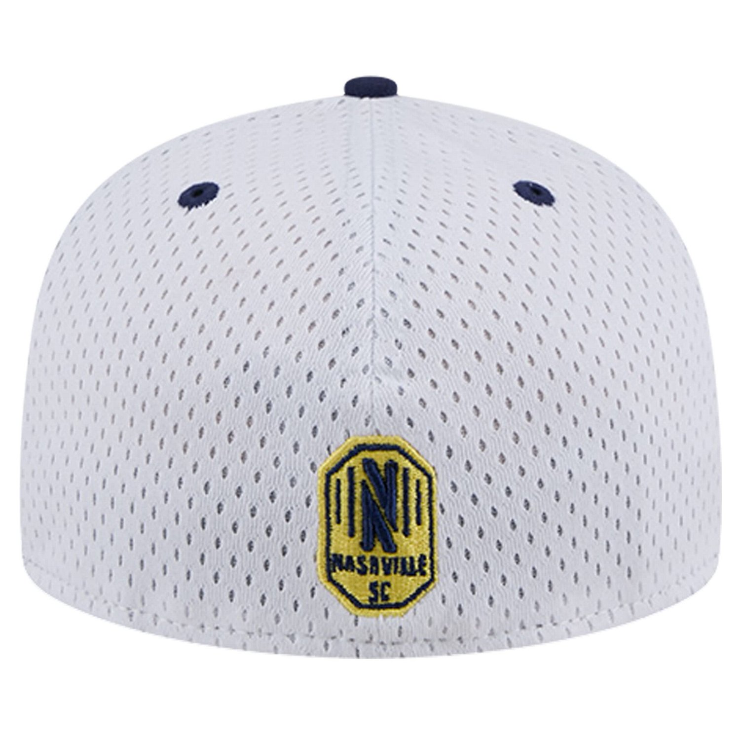 New Era Gray Nashville SC Throwback Mesh 59FIFTY Fitted Hat - view number 4