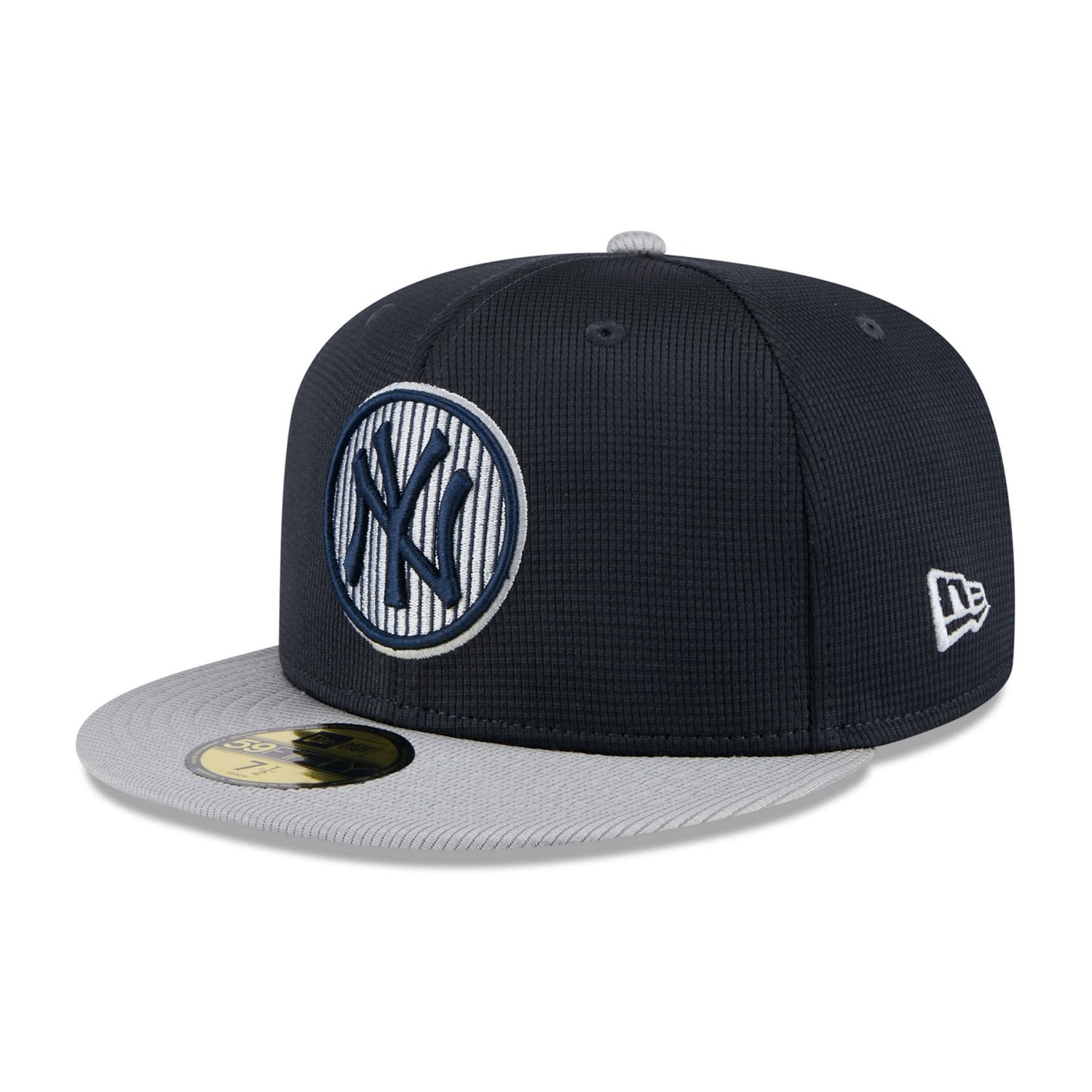 New Era Gray New York Yankees 2025 Batting Practice 59FIFTY Fitted Hat