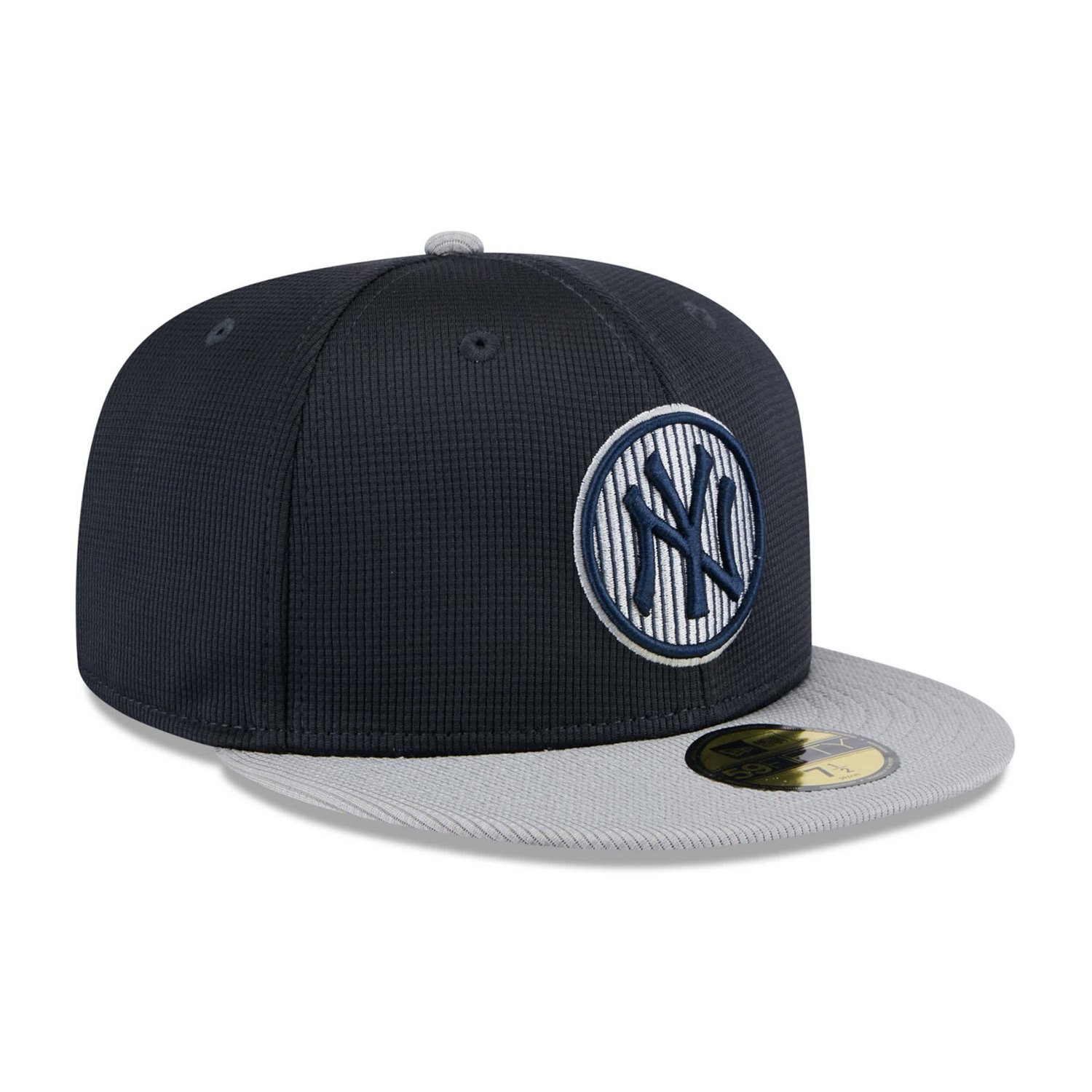 New Era Gray New York Yankees 2025 Batting Practice 59FIFTY Fitted Hat