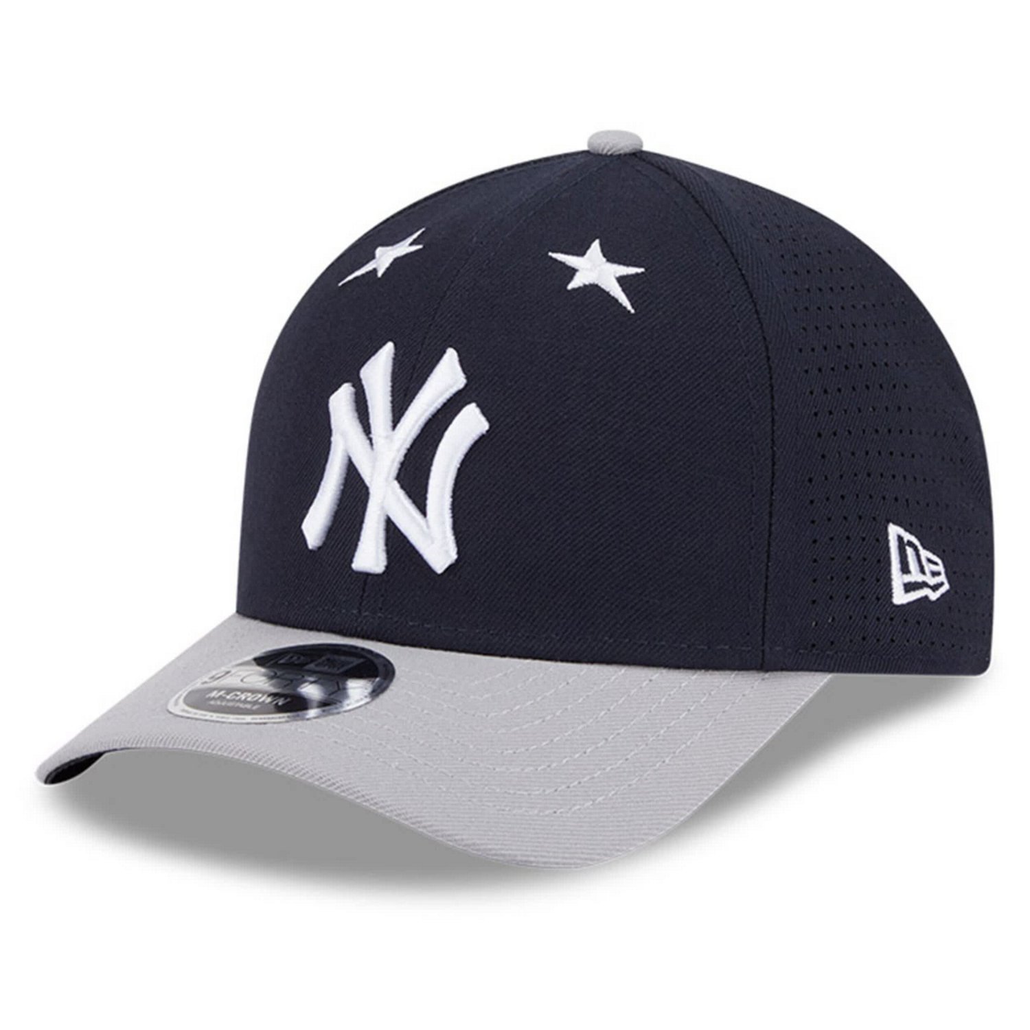 New Era Gray New York Yankees 2025 MLB All-Star Game 9FORTY M-Crown Adjustable Hat - view number 3