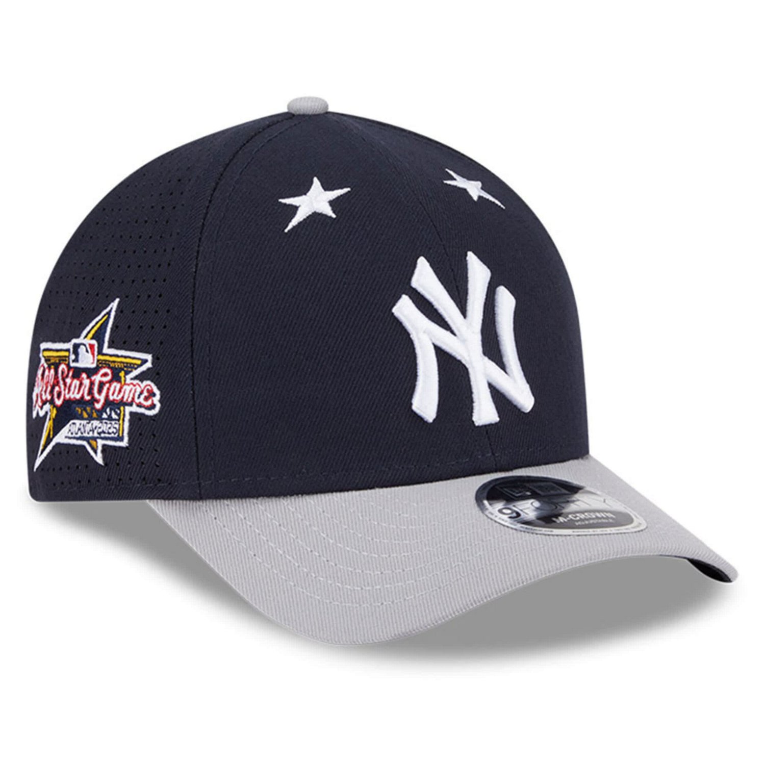 New Era Gray New York Yankees 2025 MLB All-Star Game 9FORTY M-Crown Adjustable Hat - view number 1
