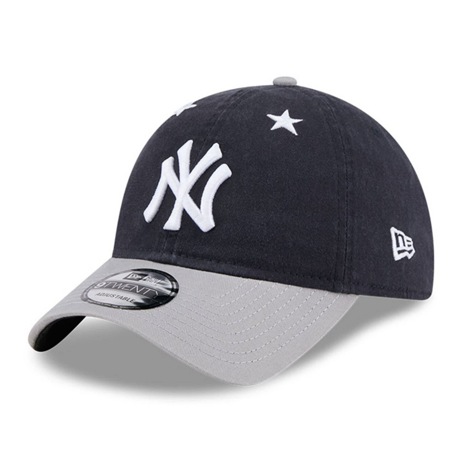 New Era Gray New York Yankees 2025 MLB All-Star Game 9TWENTY Adjustable Hat - view number 3