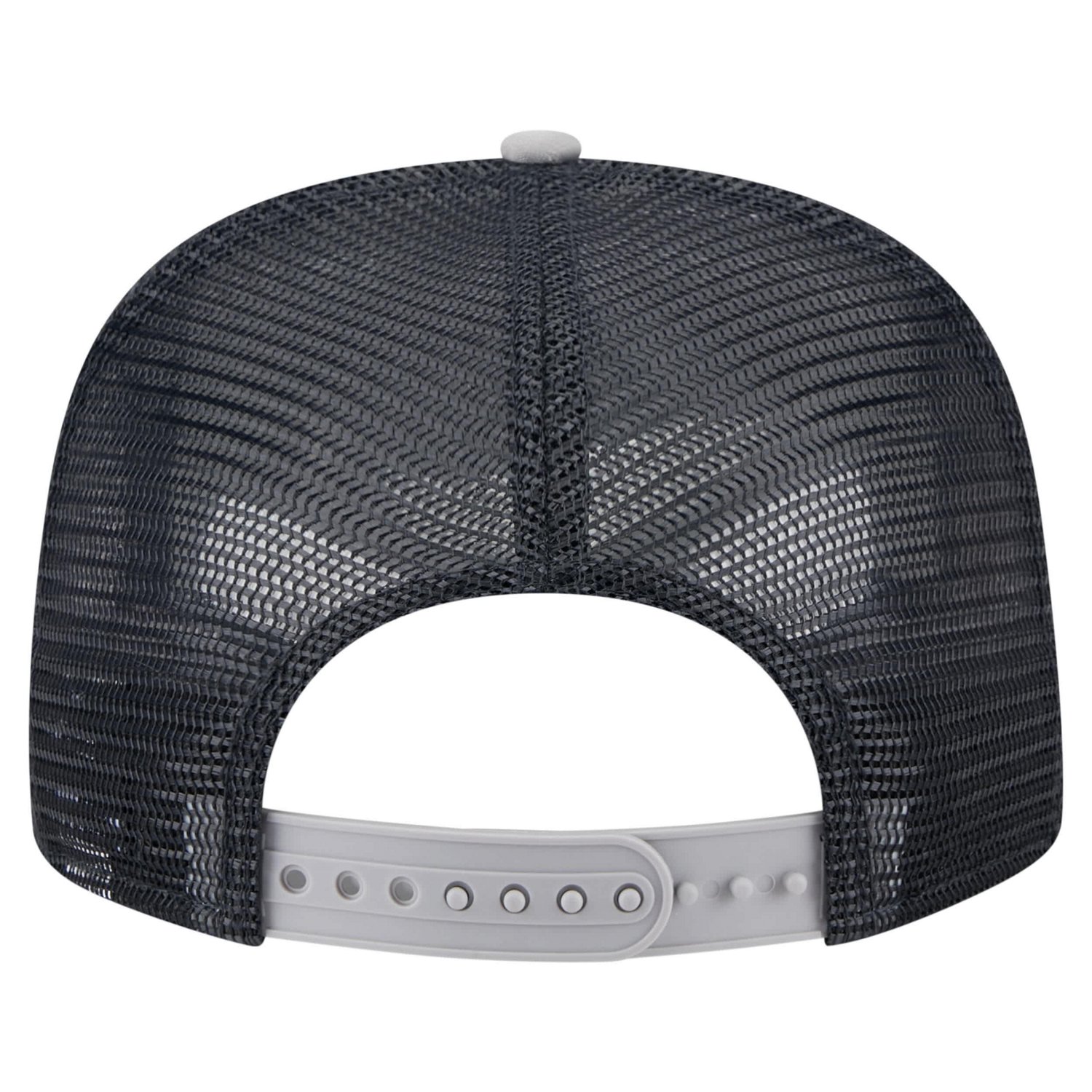 New Era Gray New York Yankees Retro Script Trucker 9FIFTY Snapback Hat